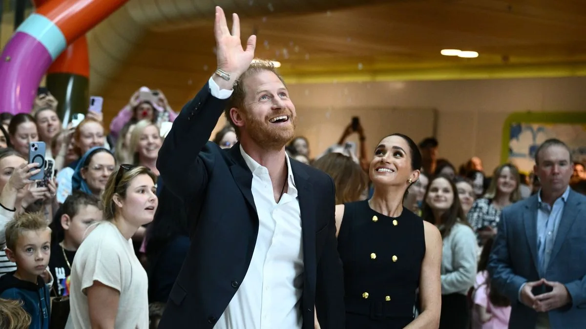 Duke and Duchess of Sussex Visit Children's Hospital in Melbourne