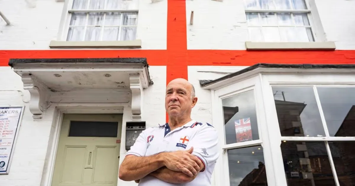 Pub Landlord Loses Appeal To Keep Giant St George's Cross