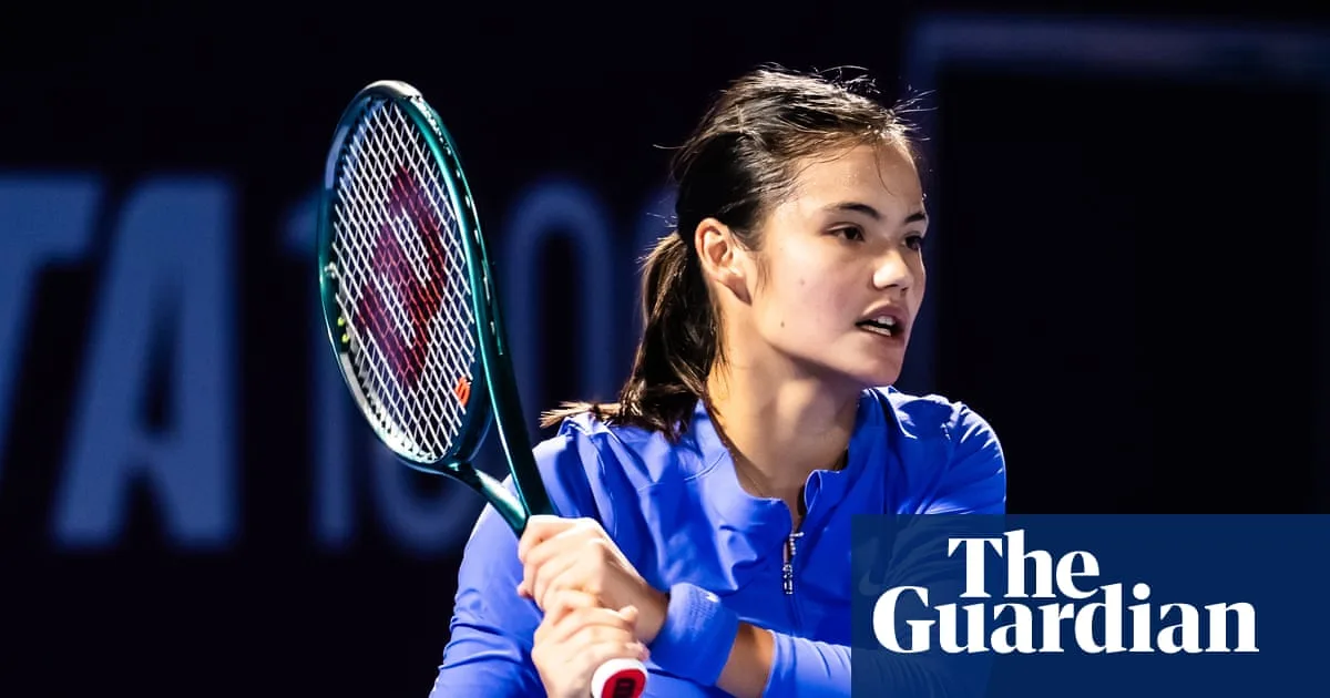 Raducanu Retires in Qatar Open After On-Court Blood Pressure Test