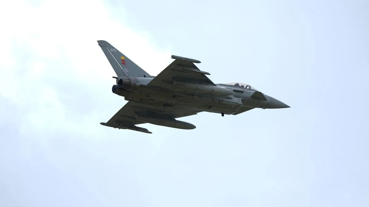 RAF Typhoon Jet Declares Mid-Air Emergency Over Scotland