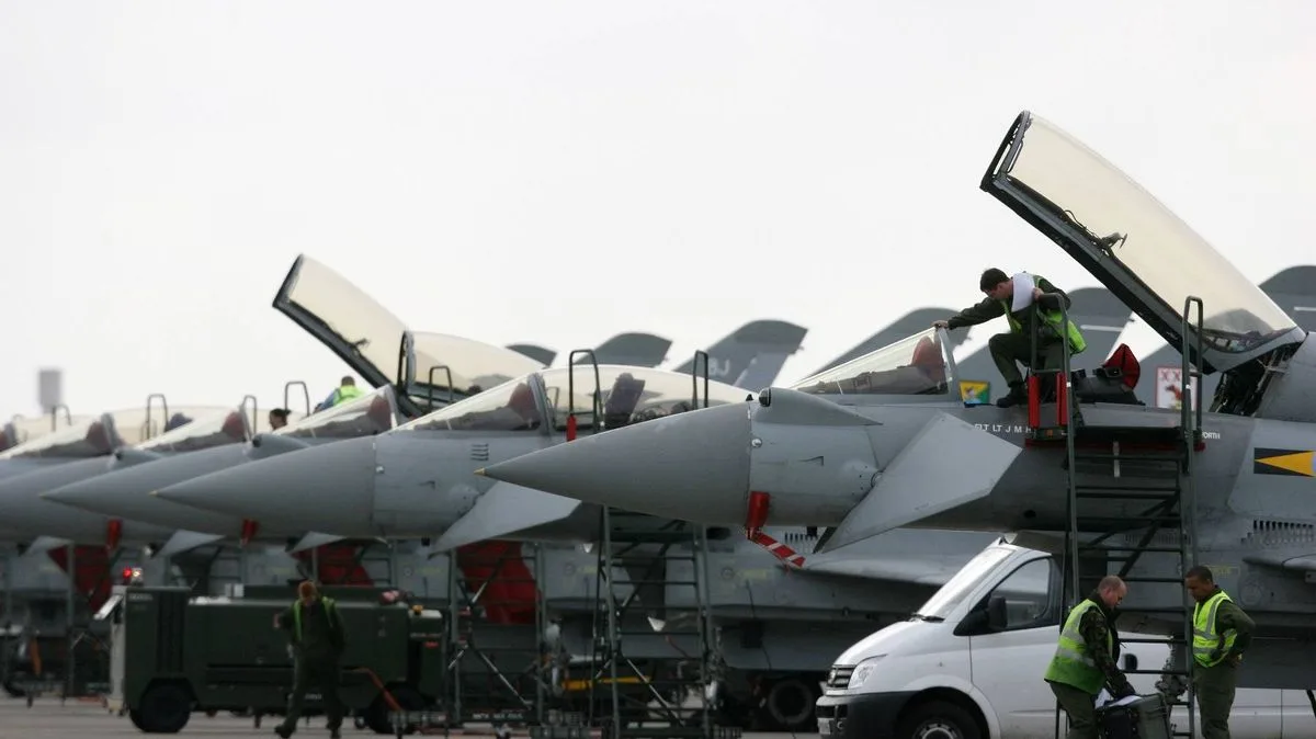 RAF Typhoon Jets Scrambled After Private Plane Loses Contact Over UK