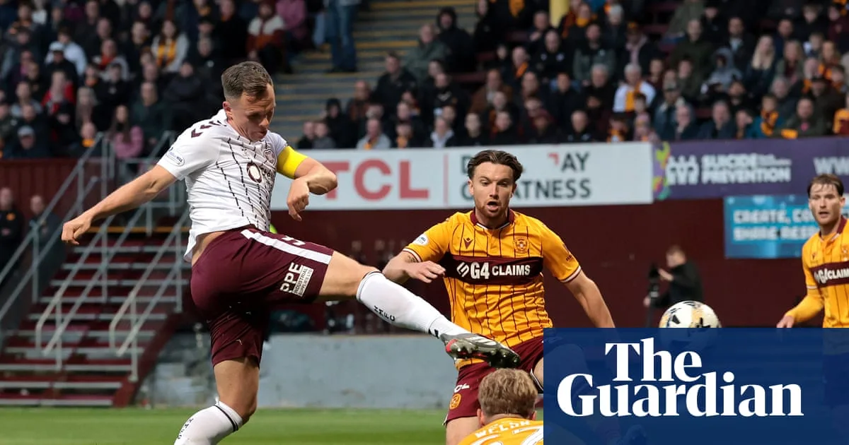 Hearts Held by Motherwell as Title Race Intensifies