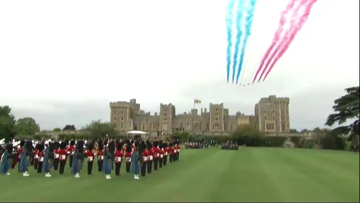 Red Arrows Dazzle UK with Spectacular Flypasts for Trump State Visit