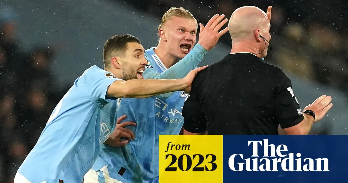 Referee Hooper 'Devastated' by Man City Decision, Admits Webb