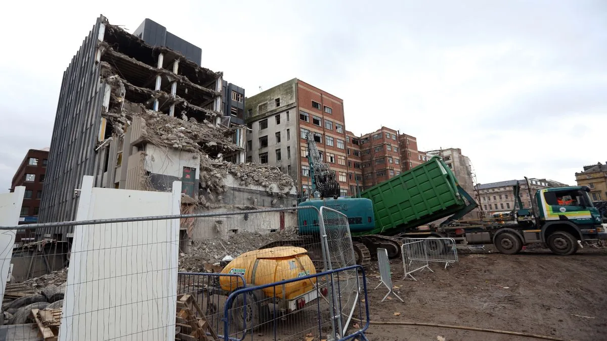Newcastle Residents Furious Over 'Unbelievably Loud' 24-Hour Demolition Noise