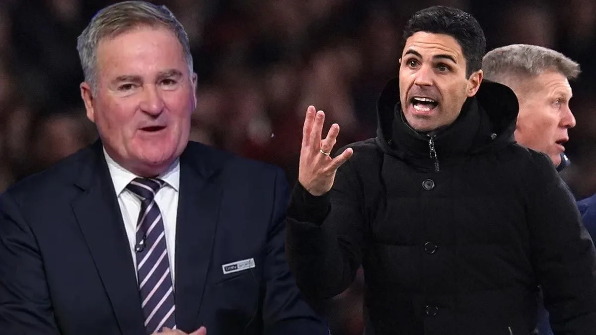 Richard Keys and Gary Neville Criticise Mikel Arteta After Booking vs Man Utd