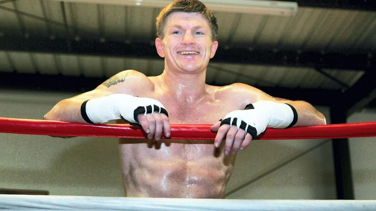 Ricky Hatton 'nearly broke my ribs' in final hug with mum