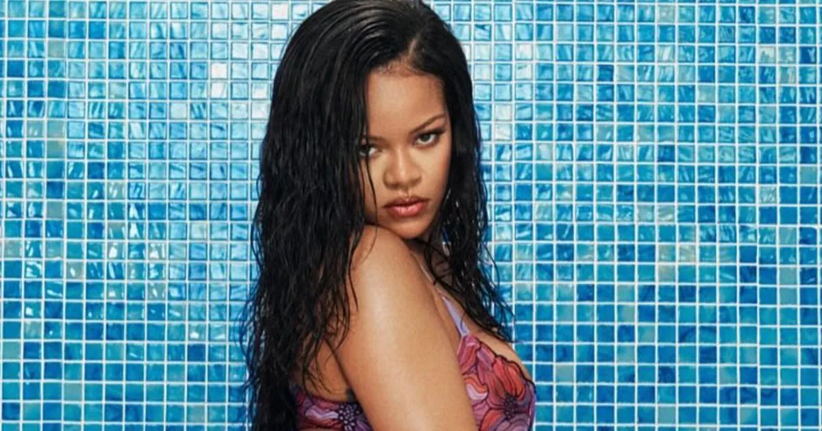 Rihanna Plays 'Hide the Baby Bump' in Sizzling Savage X Fenty Lingerie Shoot