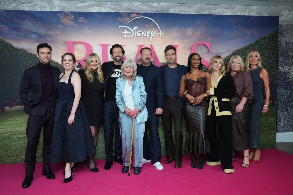 Rivals Cast Pays Tribute To Jilly Cooper On Her Day