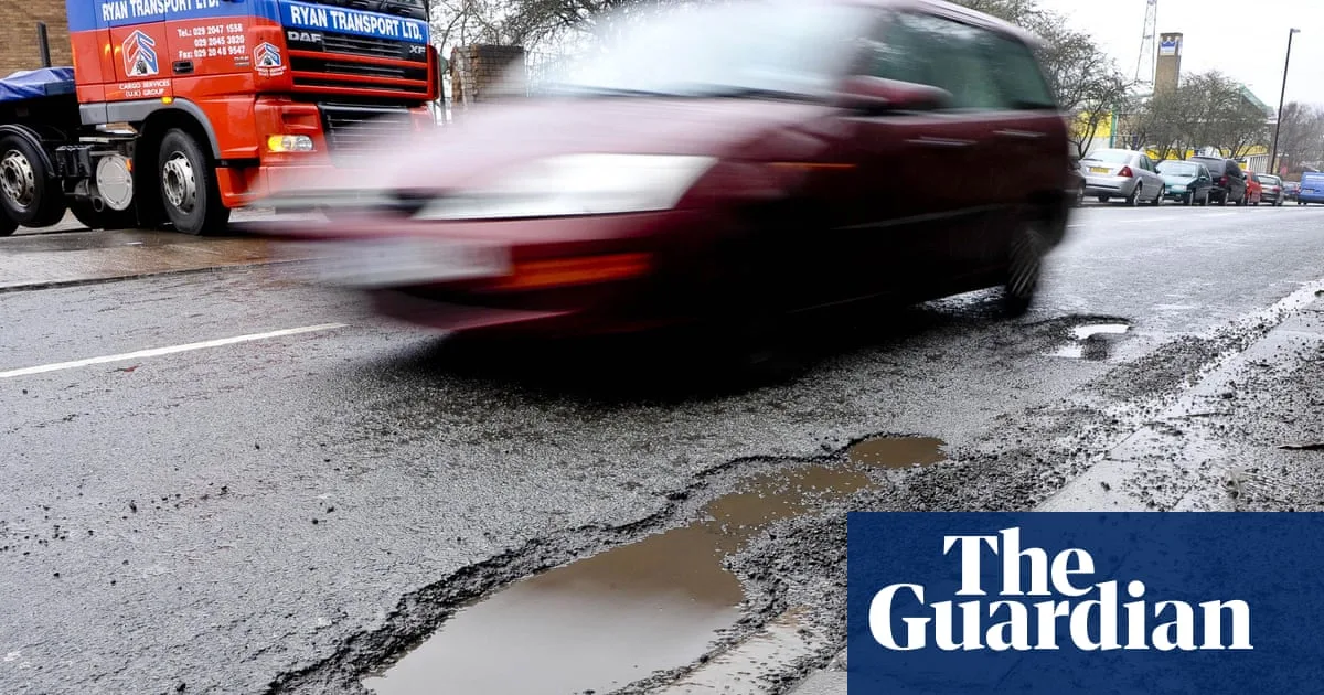 Pothole Repair Backlog Hits Record £18.6bn in England and Wales