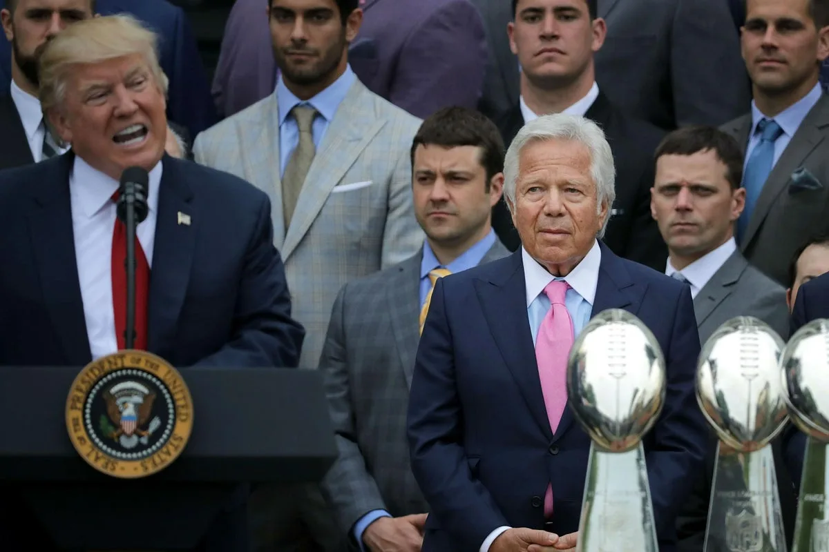 Robert Kraft's Political Shift From Protest Voice To Trump Ally
