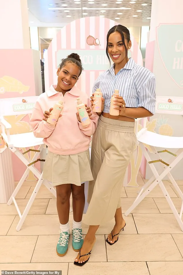 Rochelle Humes Launches Kids Hair And Body Care Range With Daughter Alaia-Mai