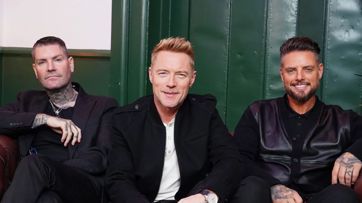Ronan Keating says Boyzone became 'toxic' and hurt his health
