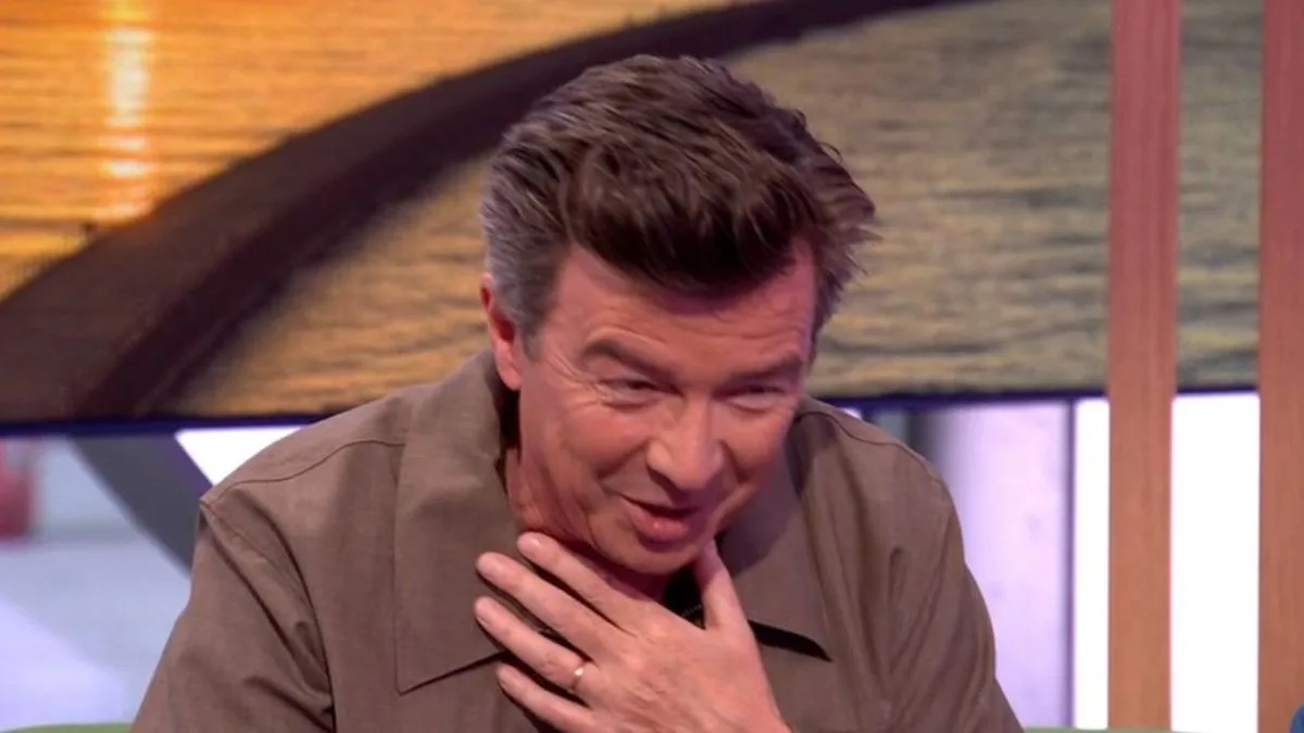 Ronan Keating Rushes to Aid of Coughing Rick Astley on The One Show