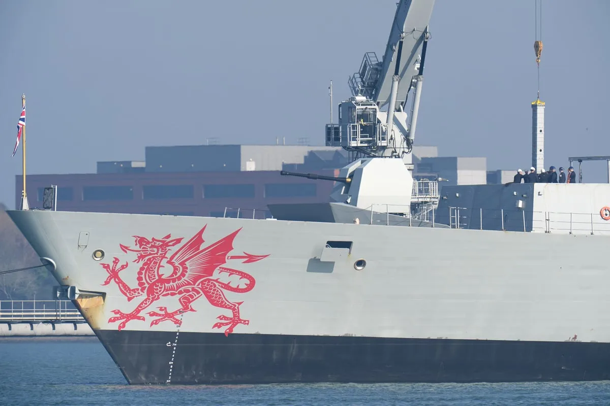 HMS Dragon Deploys to Middle East for Strait of Hormuz Mission
