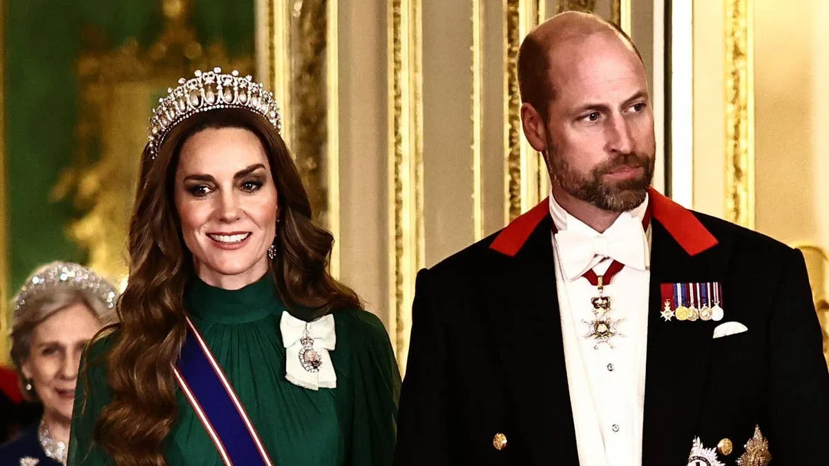 Prince William and Kate Break New State Banquet Portrait Tradition