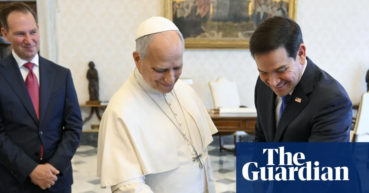 Rubio Meets Pope Leo at Vatican Amid Strained US Relations