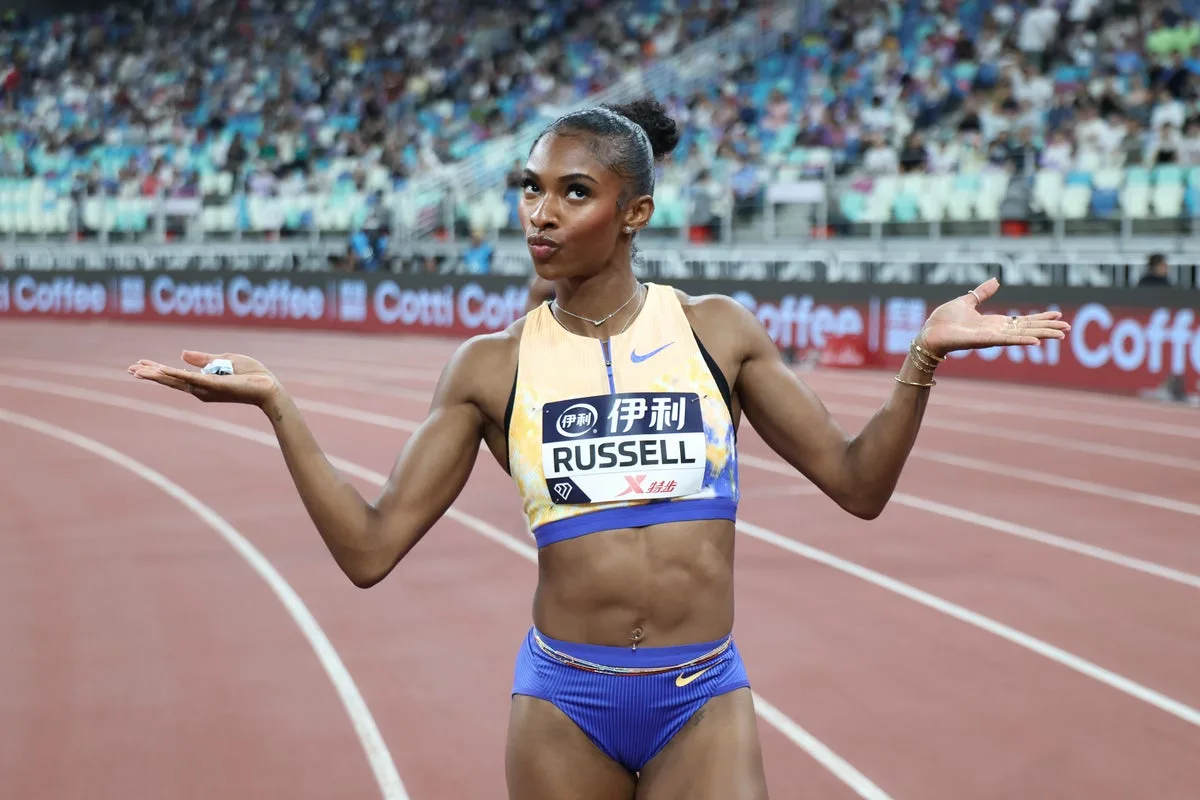 Russell Misses Hurdles World Record By 0.02s In Xiamen