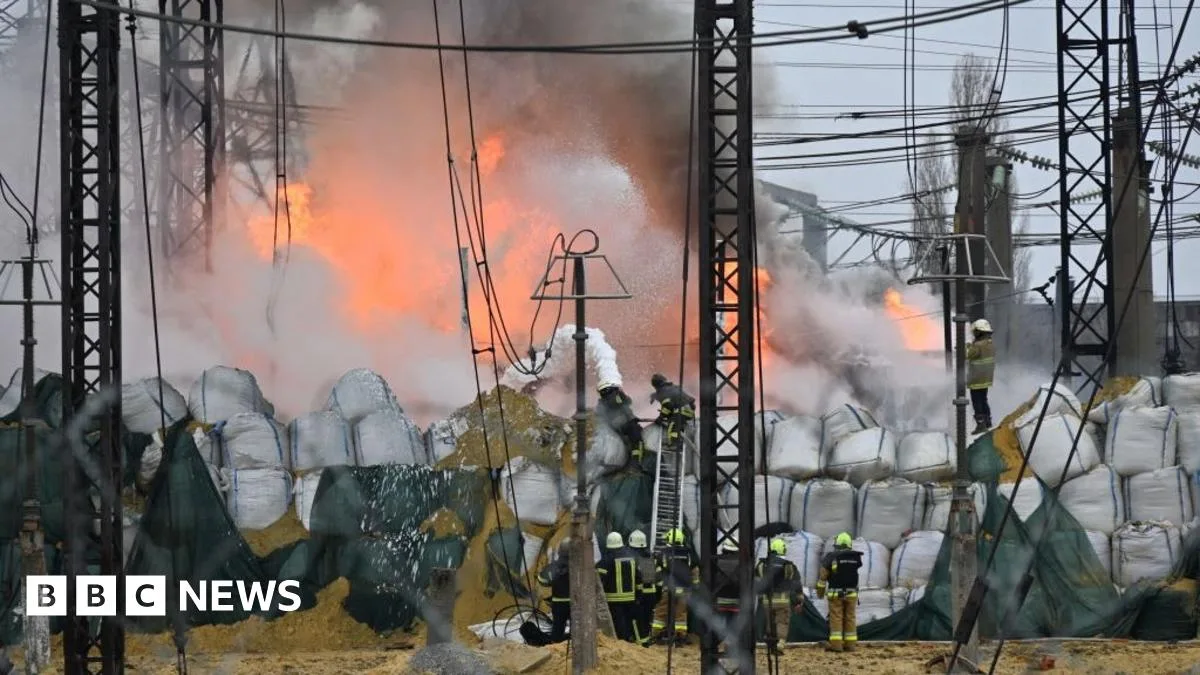 Massive Russian Strikes Leave One Million Ukrainians Without Power