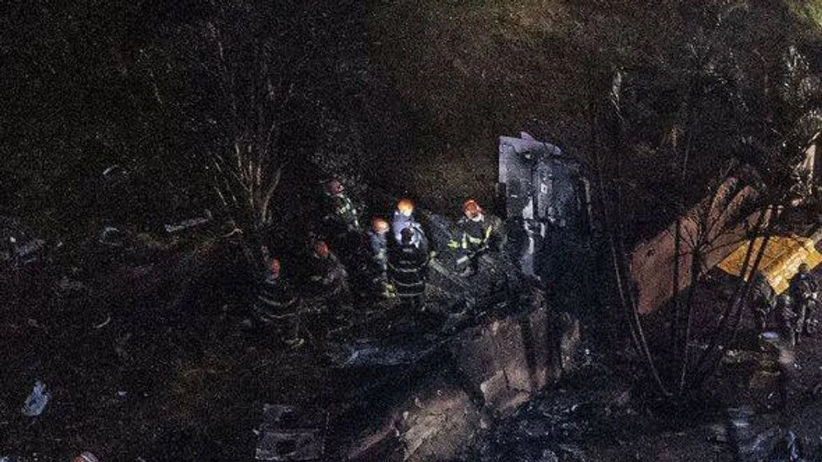 Pilot's Terrifying Final Words Revealed in Brazilian Plane Crash Black Box