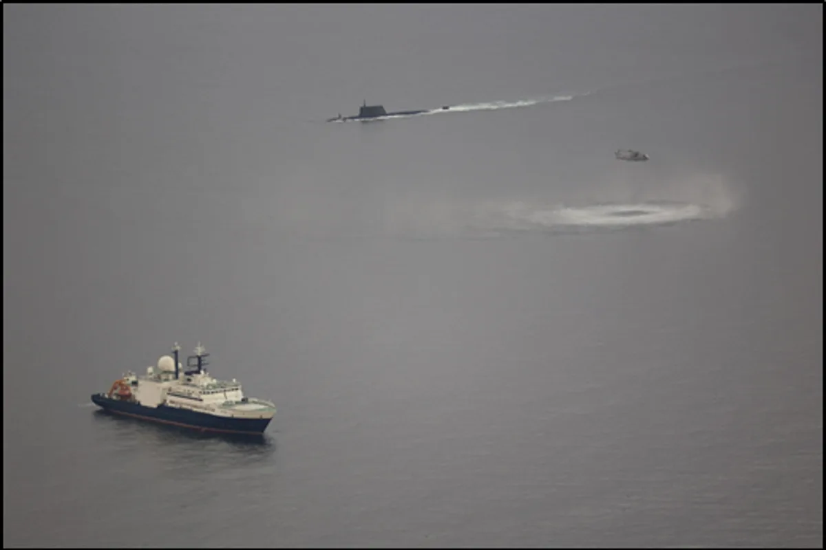 Russian Submarine Escorted Spy Ship Mapping UK Gas Pipeline