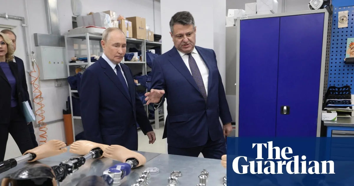 Russia's Secret Prosthetics Boom Fueled by Ukraine War