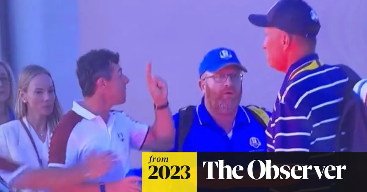 Rory McIlroy Boils Over in Ryder Cup Car Park Row with US Caddie