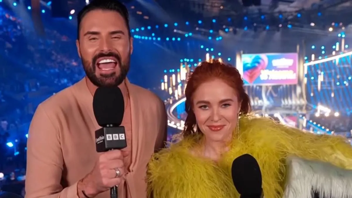 Rylan Clark Jokes He'll Sue BBC Over Eurovision Dancers' Teeth