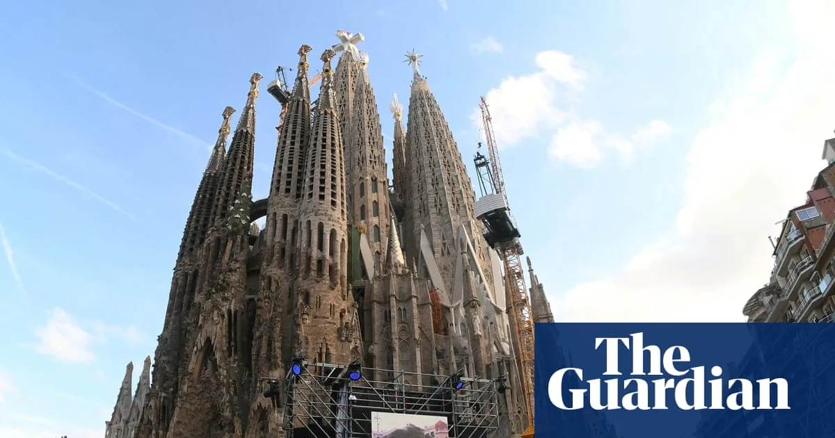 Pope Leo XIV blesses Sagrada Família’s final tower as 144-year construction nears end