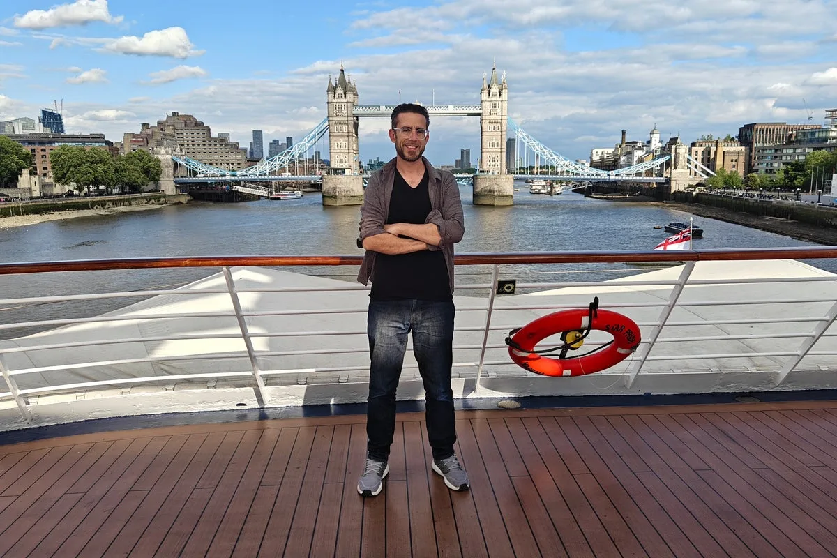Sailing Under Tower Bridge on a Luxury Windstar Cruise