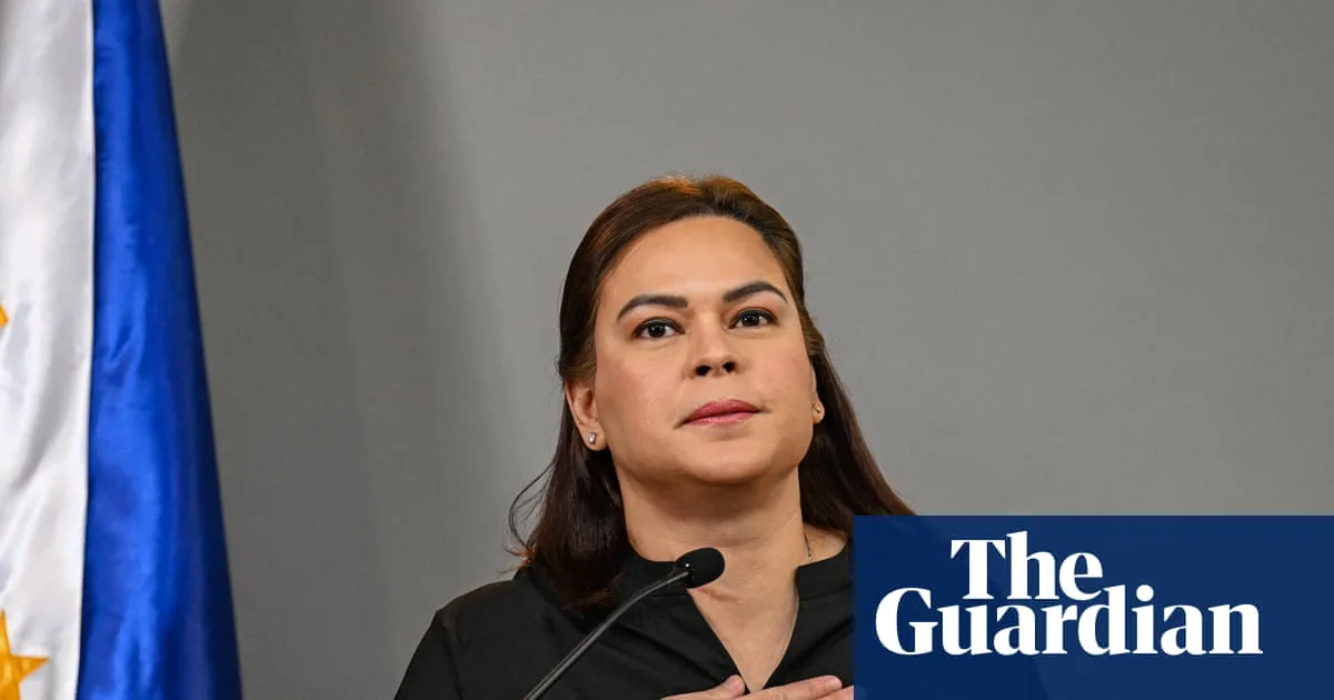 Sara Duterte Announces 2028 Philippine Presidential Bid