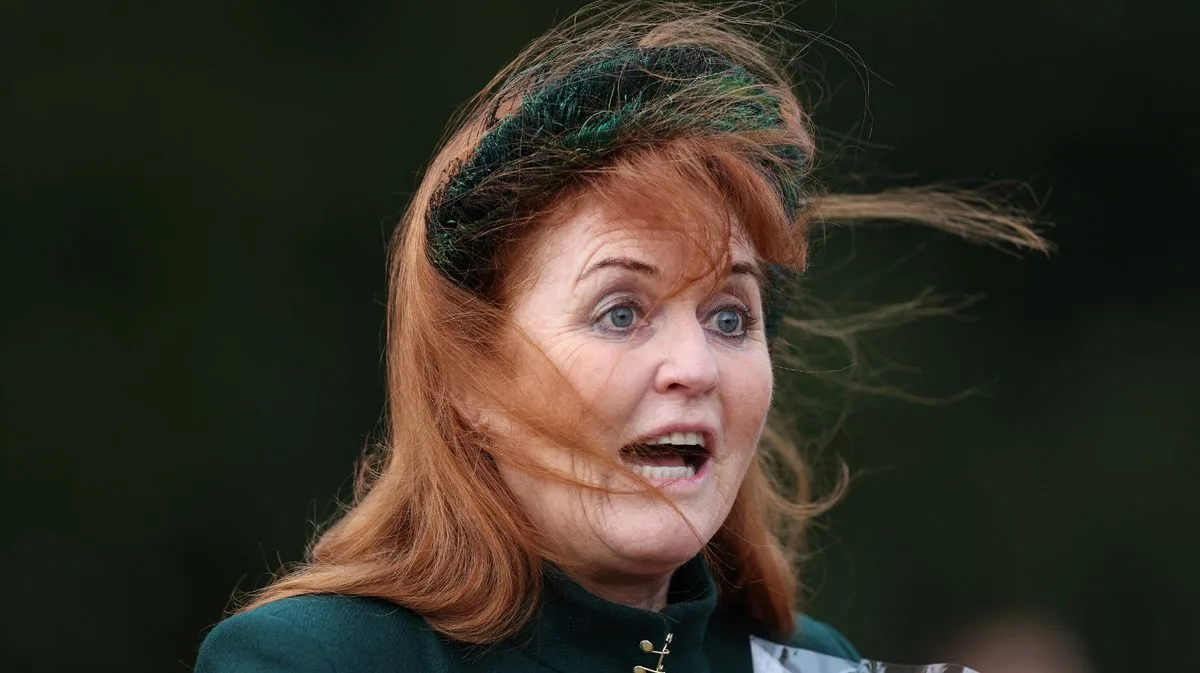 Sarah Ferguson 'Charged After Waiter' at Posh Party, Claims Royal Commentator