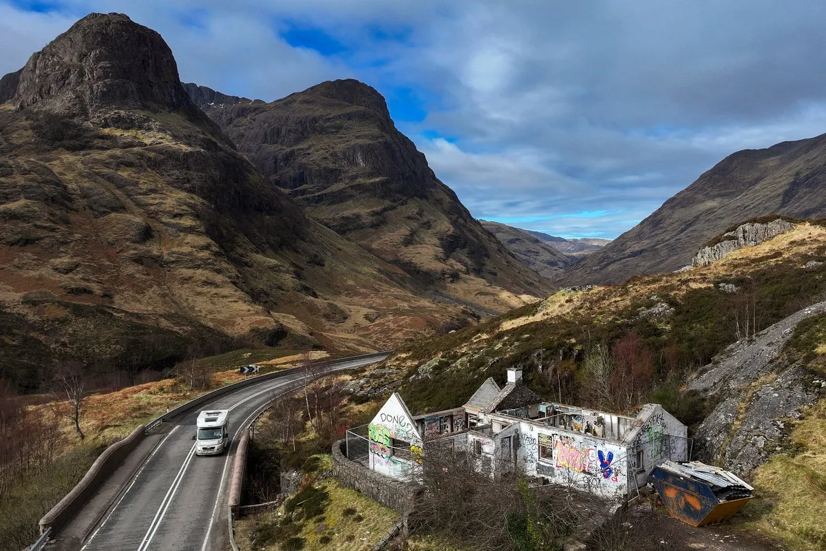 Jimmy Savile’s Glen Coe Cottage Demolished After Years of Vandalism