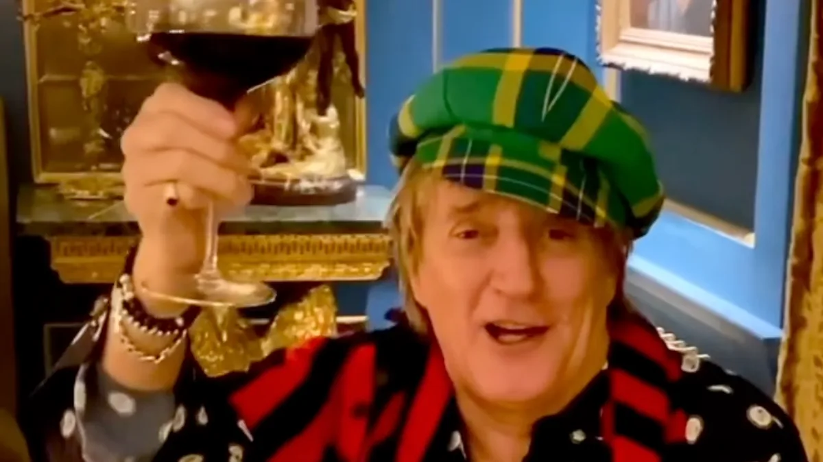 Rod Stewart and Archie McPherson Rally Scotland Ahead of Switzerland Clash