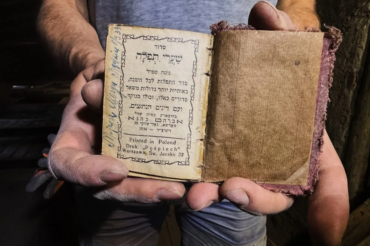 Secret Bunker and Tunnel Found in Polish Jewish Resistance House