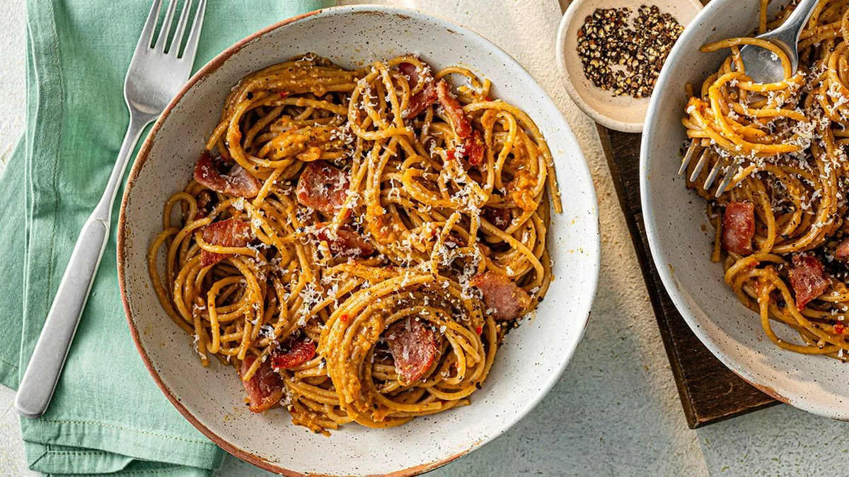 Sneak Veggies into Carbonara with Tesco Chef's 20-Minute Recipe