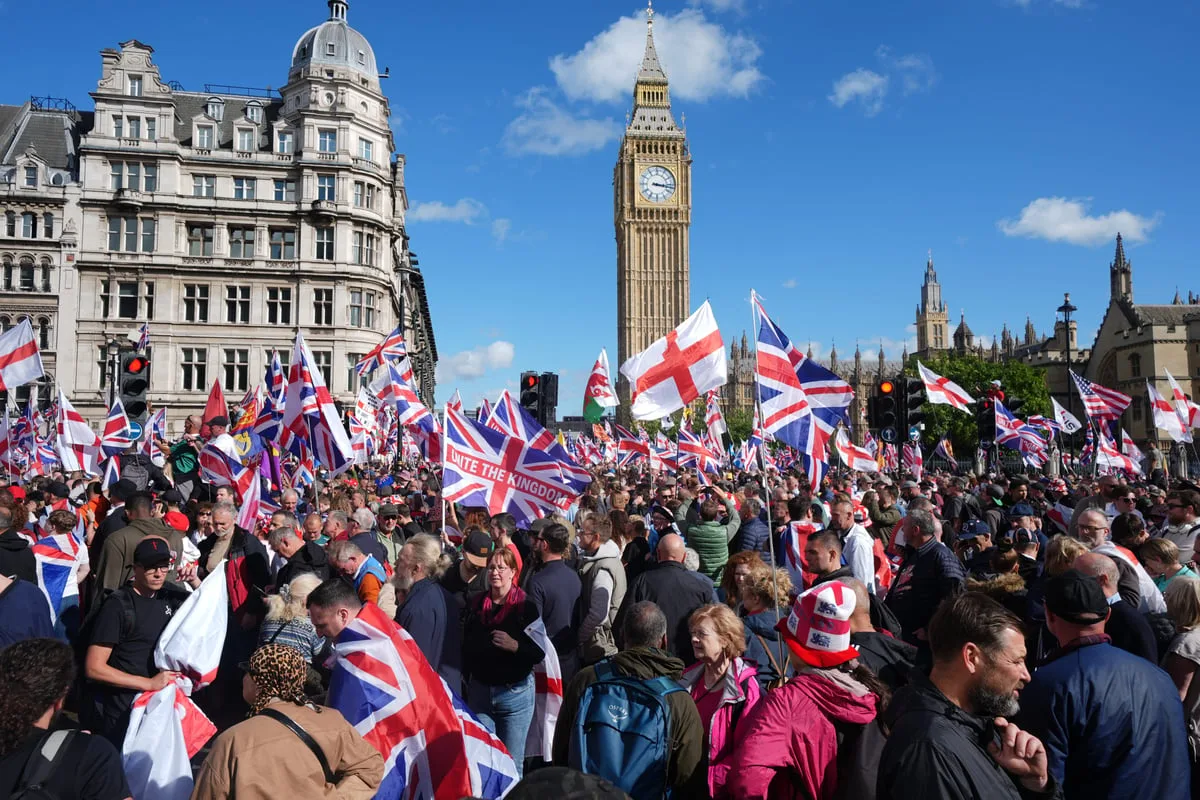 Seven Banned From UK For Far Right Rally This Saturday