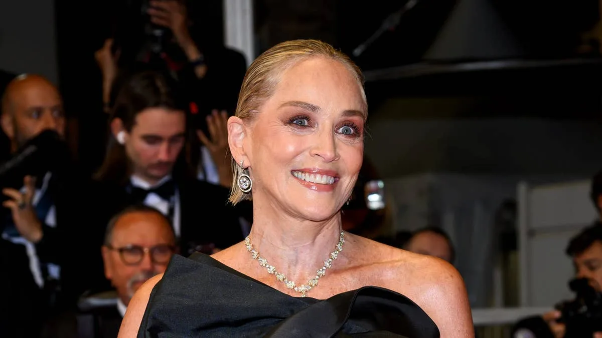 Sharon Stone Radiates at Cannes Amid Brother's Death