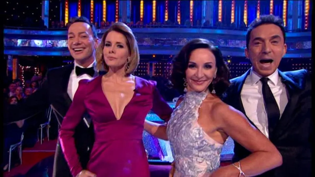 Shirley Ballas Dazzles in 'Wedding Dress' for Strictly Final