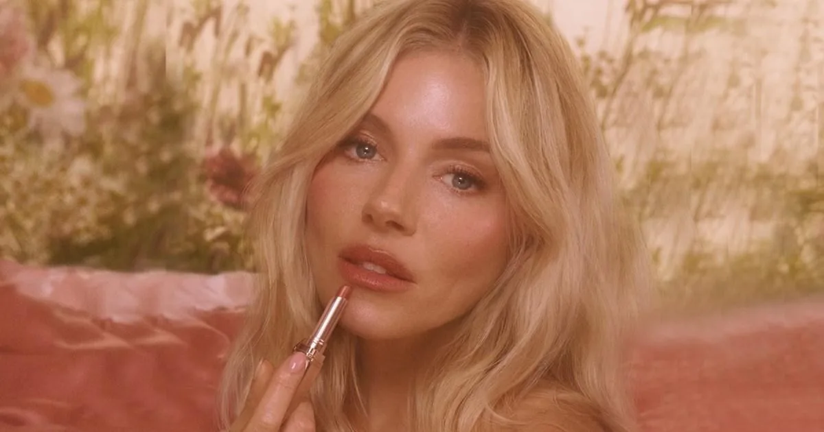 Sienna Miller Fronts Charlotte Tilbury's New Pillow Talk Lip Tint Campaign
