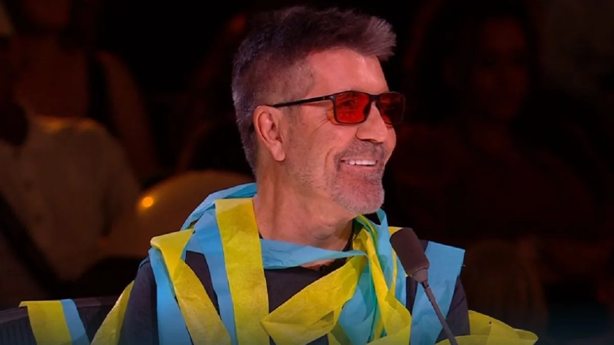 Simon Cowell Covered in Streamers as Lil M's Impress on BGT Semi-Final