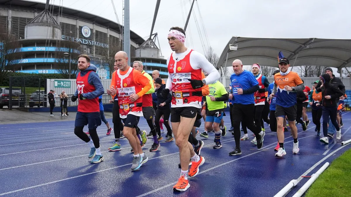 Kevin Sinfield Starts 217-Mile Challenge as UK's Youngest MND Patient Dies