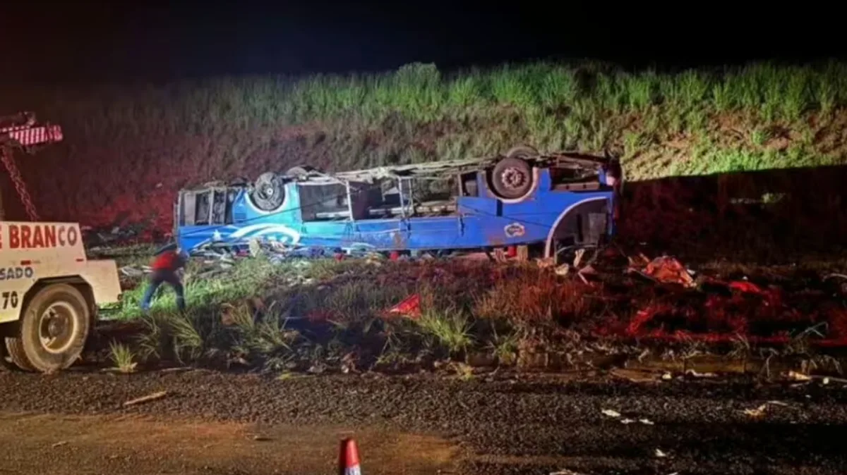 Eight Dead and 45 Injured in Brazil Bus Crash on BR-153