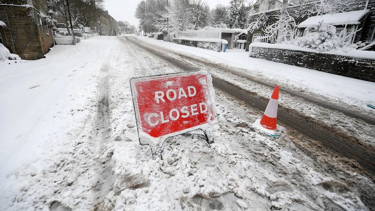Snow Forecast as UK Temperatures Expected to Plummet