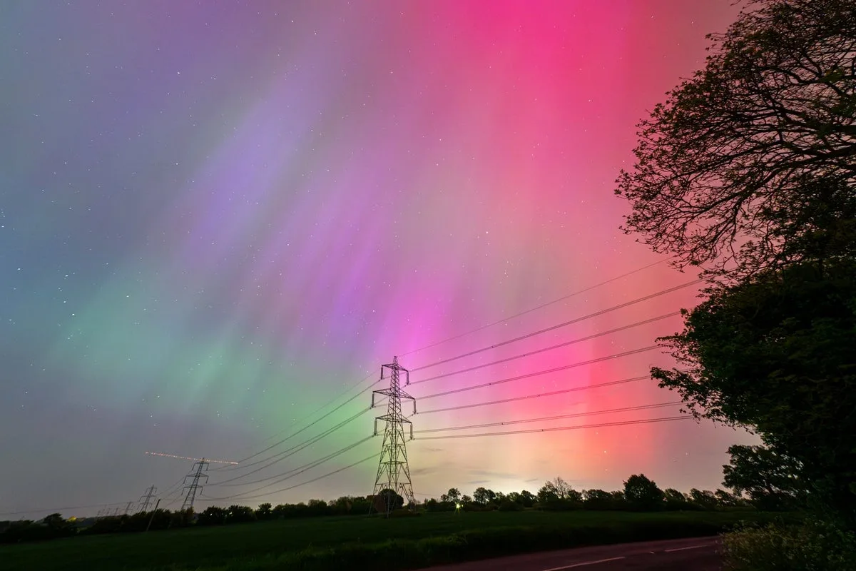 'Cannibal' Solar Storm to Bring Northern Lights to UK Tonight