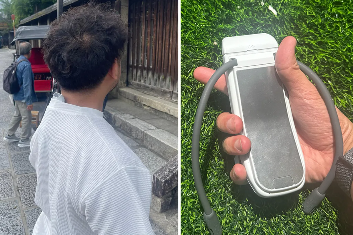 Sony’s New Wearable AC Saves Me From Melting in UK Heatwave