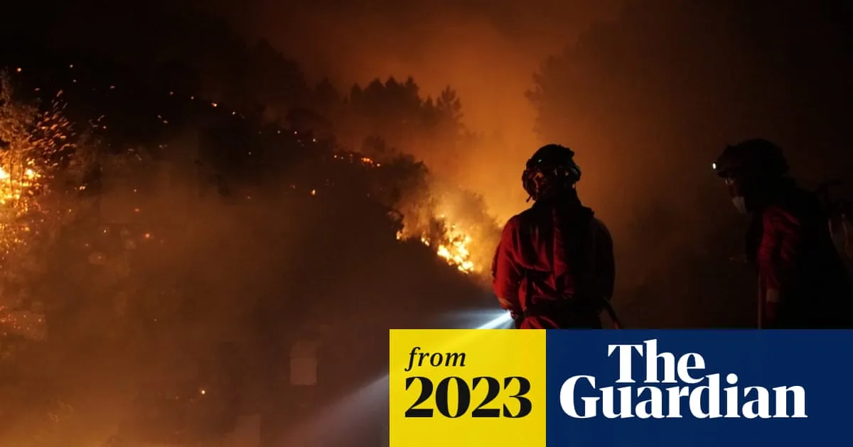 Wildfire Forces Evacuations and School Lockdown in South-West Spain
