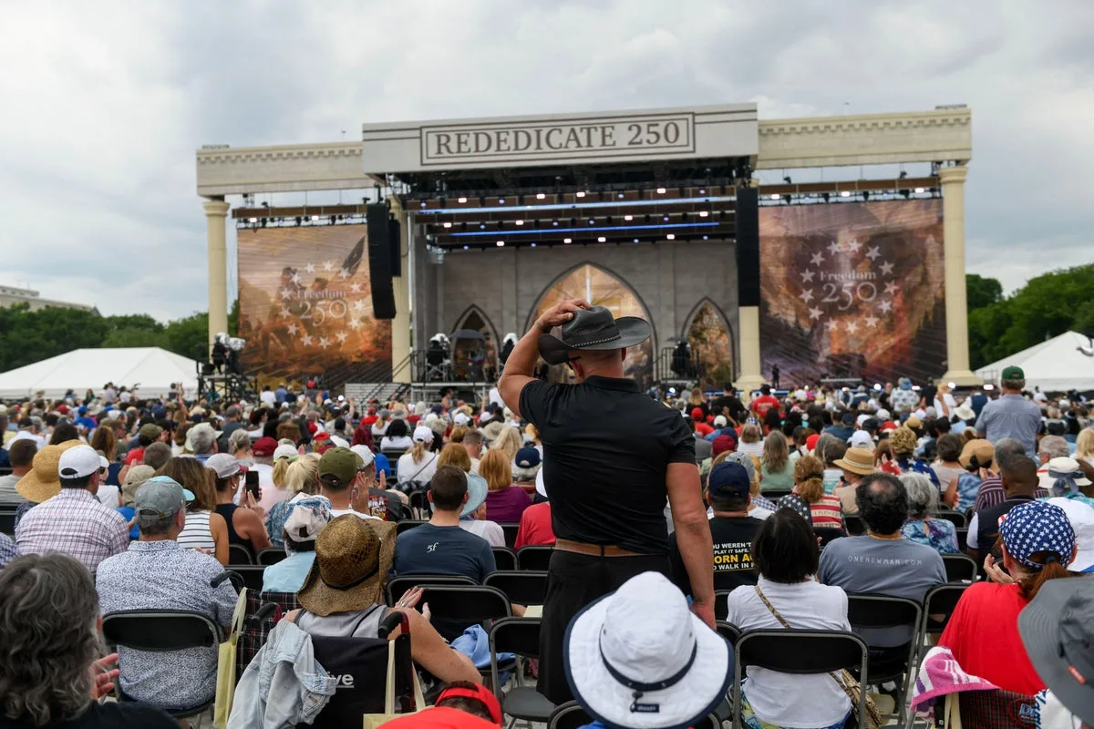 Speaker claims God ‘raised up’ Trump to build White House ballroom at prayer event