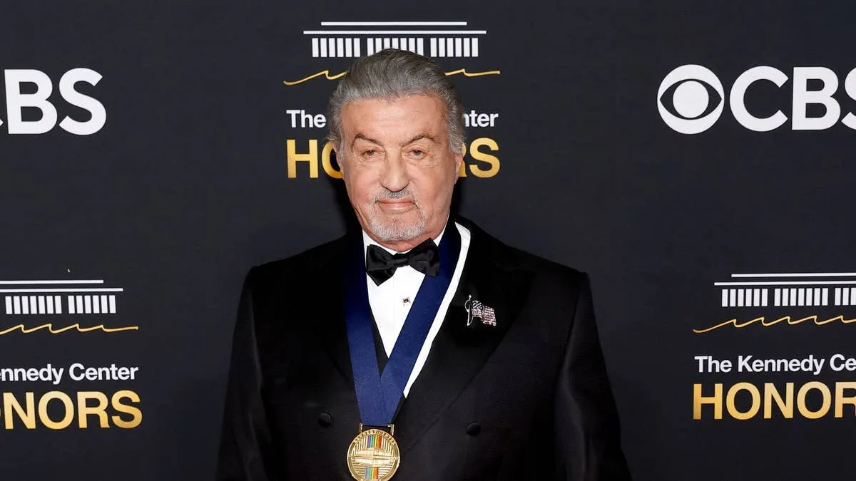 Sylvester Stallone, 79, Uses Cane for First Time at Kennedy Center Honors