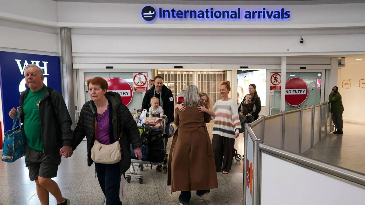 Stansted Airport Hilton Hotel Fire Forces Evacuation